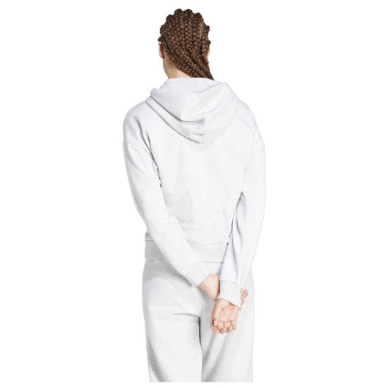 Adidas Γυναικεία ζακέτα Essentials 3-Stripes Full-Zip Fleece Hoodie